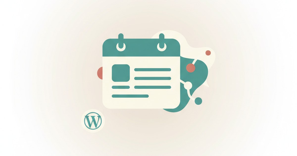 Editorial hero for calendly alternative wordpress