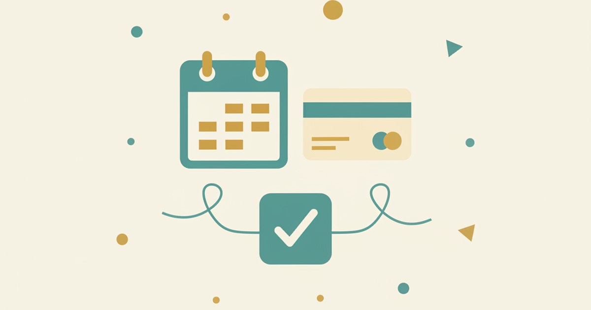 Editorial illustration supporting the article on wordpress booking plugin with payment.