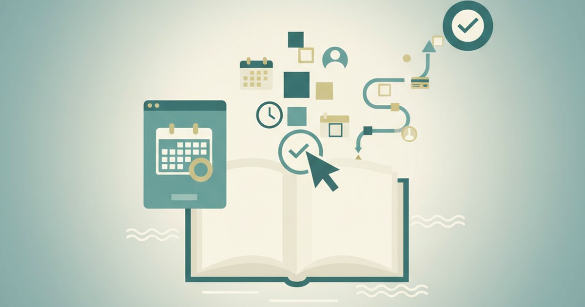 Editorial illustration supporting the article on best booking plugins for wordpress.