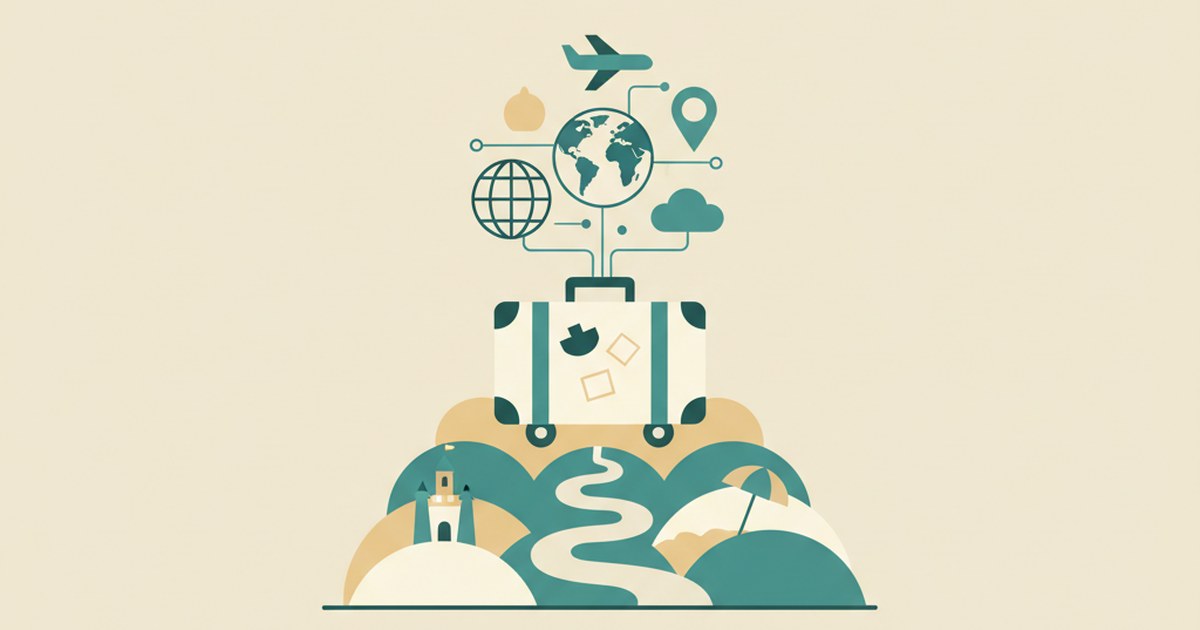 Editorial hero for travel booking wordpress plugin